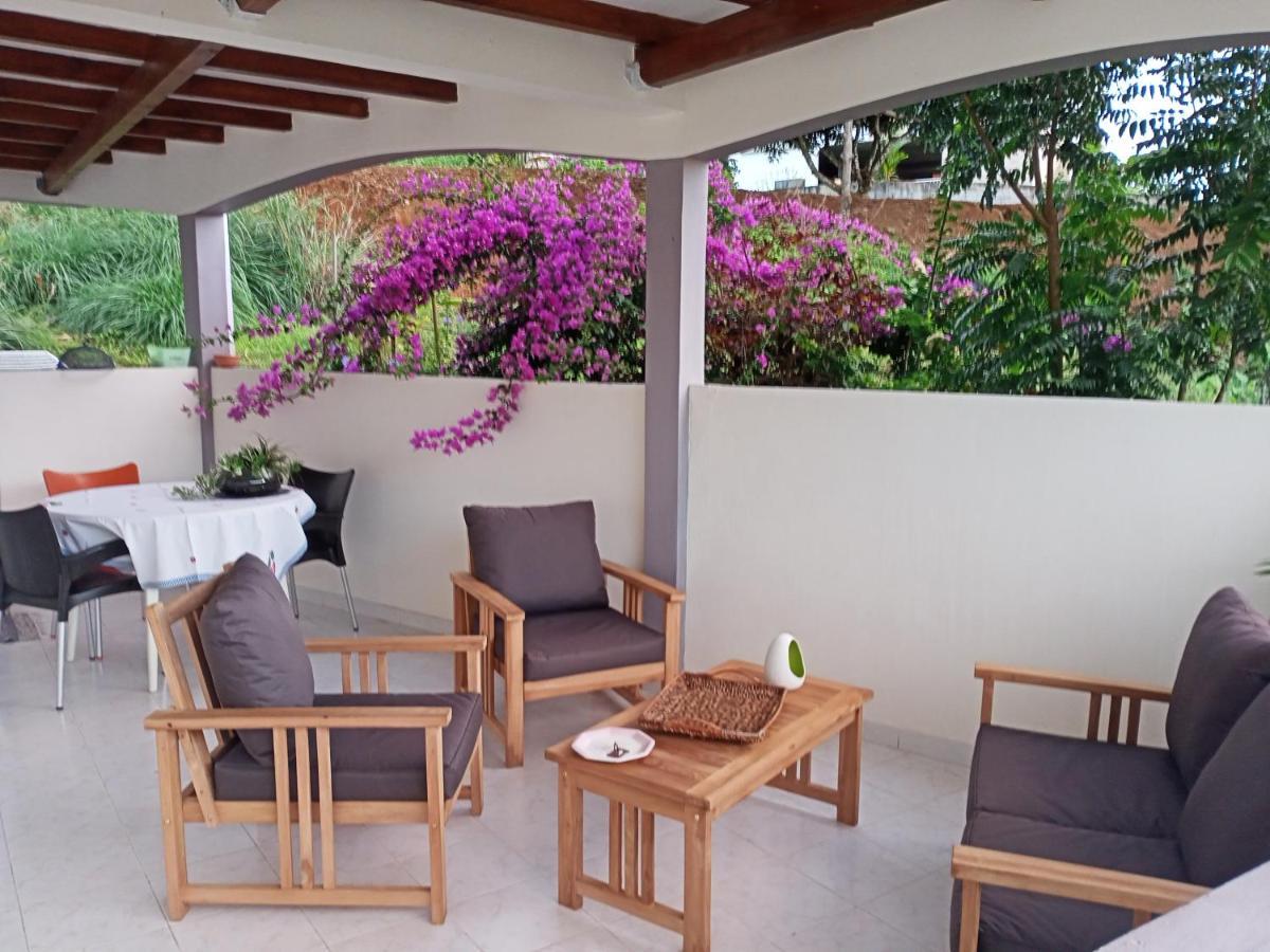 Paradis Cache - Confort Terrasse - Kybo Karaib Location - Pkg - Mtgne Sainte Marie Bagian luar foto